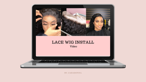 Installation of a Lace wig
